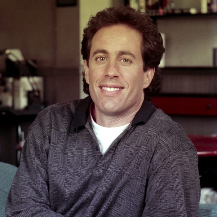Jerry Seinfeld On Seldfeld Tv Show Set
