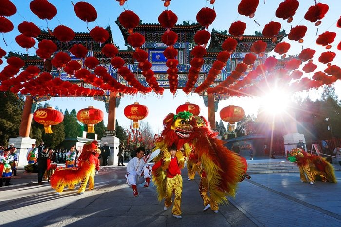 People Celebrate The Lunar New Year in China