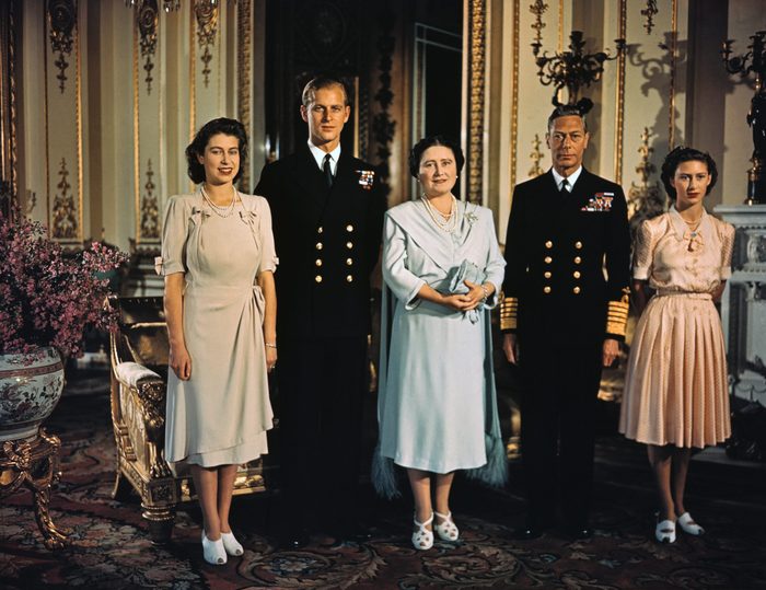 Princess Elizabeth with Family