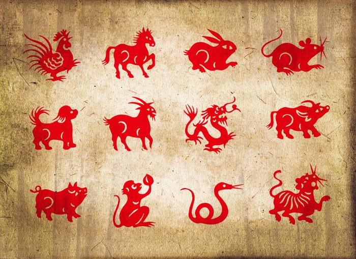 Animals of the chinese zodiac