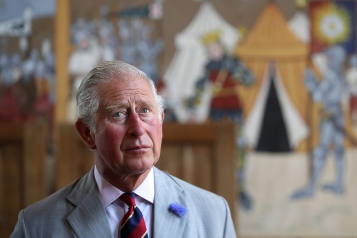 Prince Charles, Prince of Wales visits Tretower Court