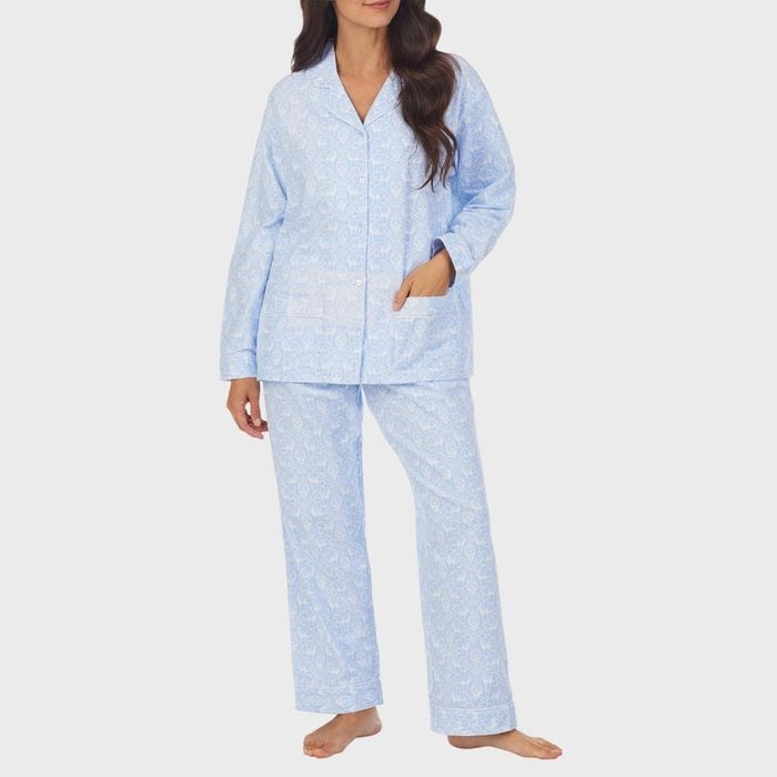 Lanz Of Salzburg Cotton Flannel Pajama Set