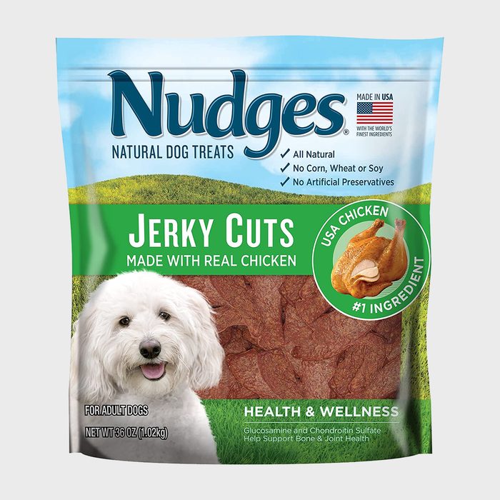 Nudges Natural Dog Treats Jerky Cuts