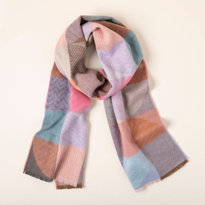 Recycled Patchwork Scarf