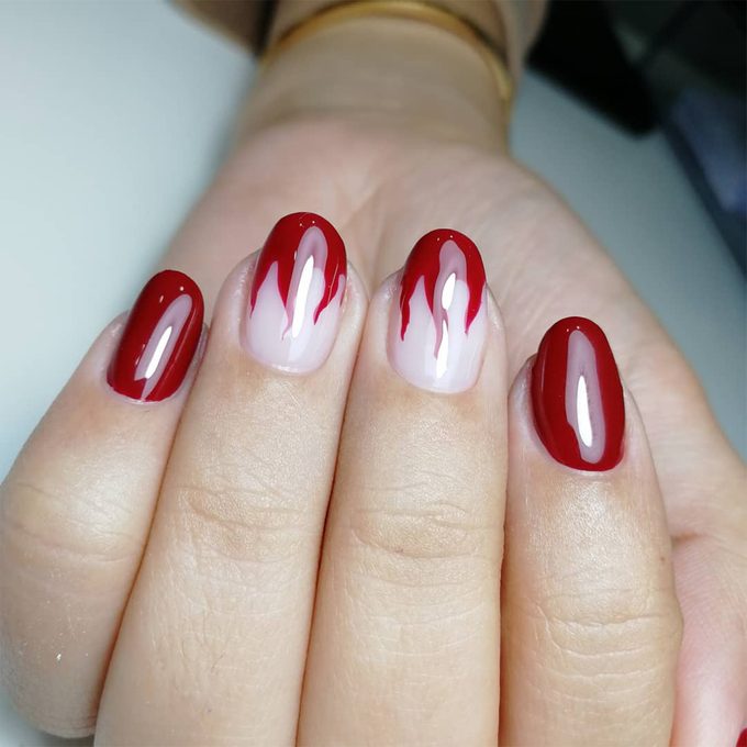 Red Hot Manicure
