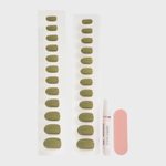 Static Nails Reusable Manicure Set In Olive