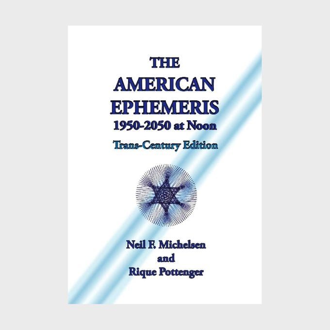 The American Ephemeris 1950 2050 At Noon By Neil F. Michelsen And Rique Pottenger Via Amazon