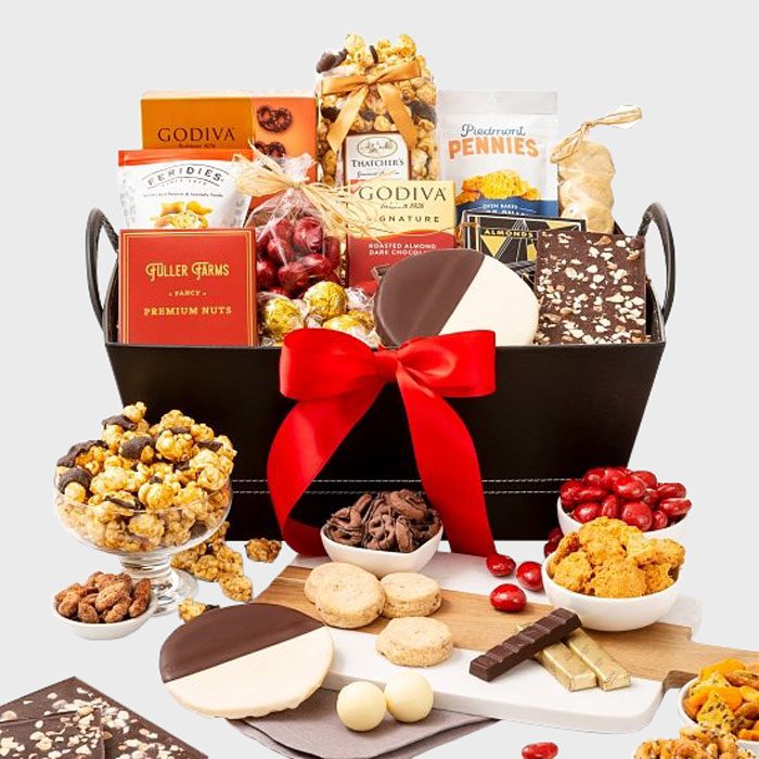 The Manhattan Premium Sweets And Snacks Gift Basket