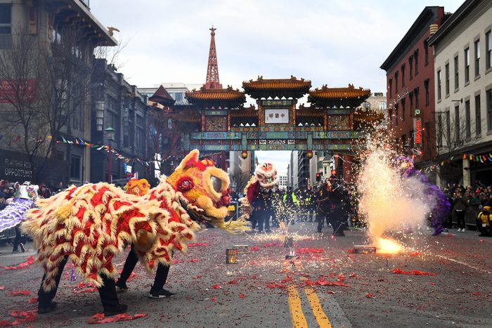 Annual Chinese New Year's celebration and parade for the Year of the Rat
