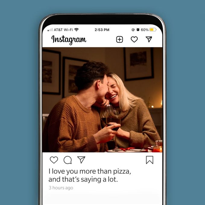 Couple Instagram Caption Pizza