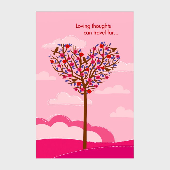 Loving Thoughts Valentine's Day Card
