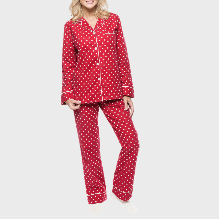 Noble Mount Womens Premium Cotton Flannel Pajama Ecomm Via Walmart.com
