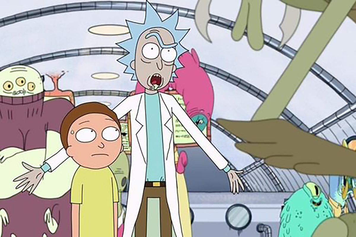 Rick And Morty Cartoon
