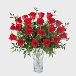 1 800flowers Marquis By Waterford Long Stem Red Roses Via 1800flowers