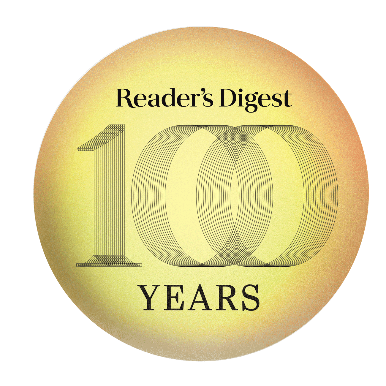 100 Years Badge Circle