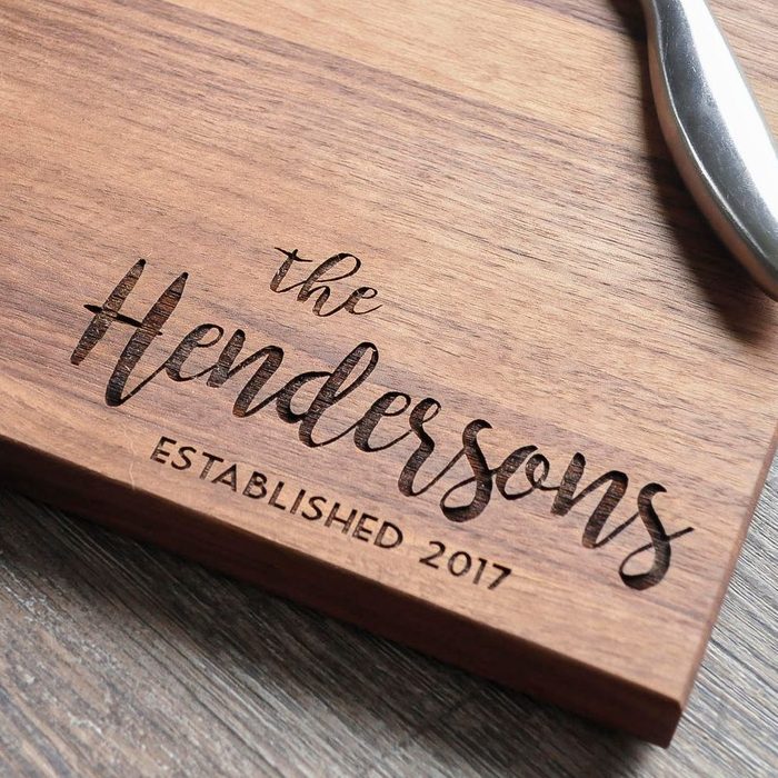 Circle City Design Co. Personalized Cutting Board