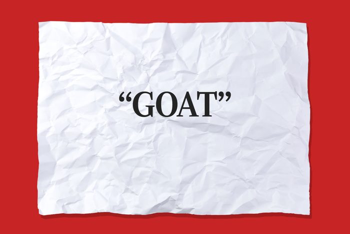 GOAT on Crumpled Paper for words and phrases that should be banned in 2023