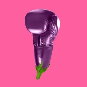 boxing glove eggplant