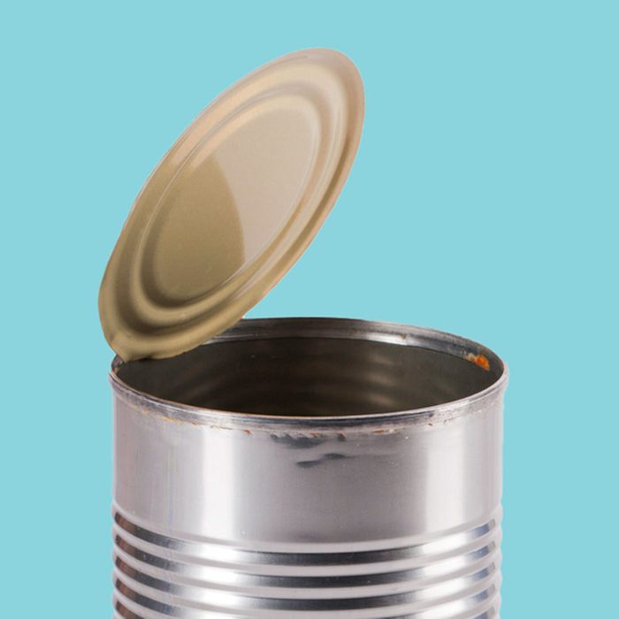 how to safely open a can without a can opener