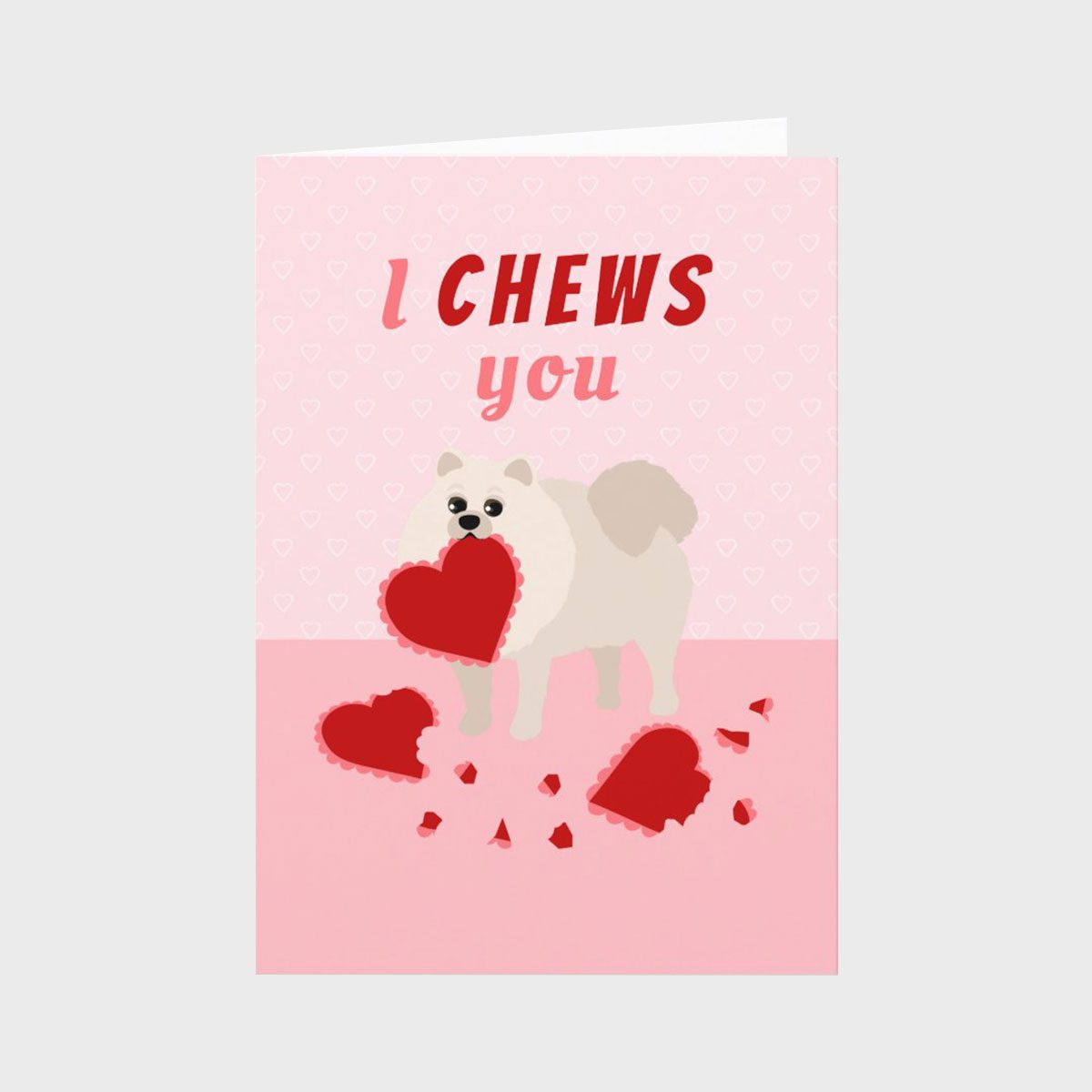I Chews You Valentines Day Card
