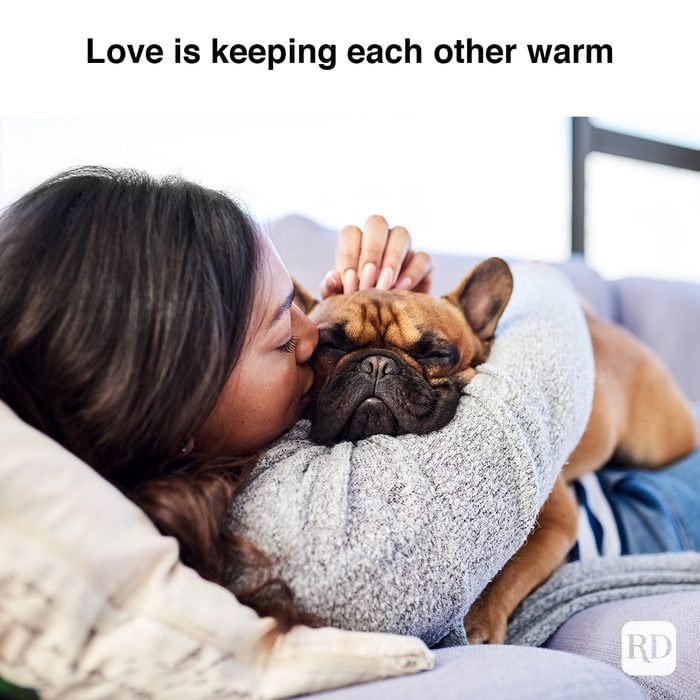 Love Is Keeping Each Other Warm