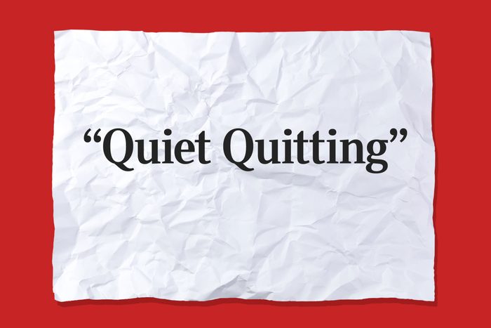 Quiet Quitting on Crumpled Paper for Words and Phrases that should be banned in 2023