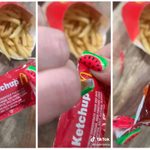 Here’s How to Open a Ketchup Packet the Right Way
