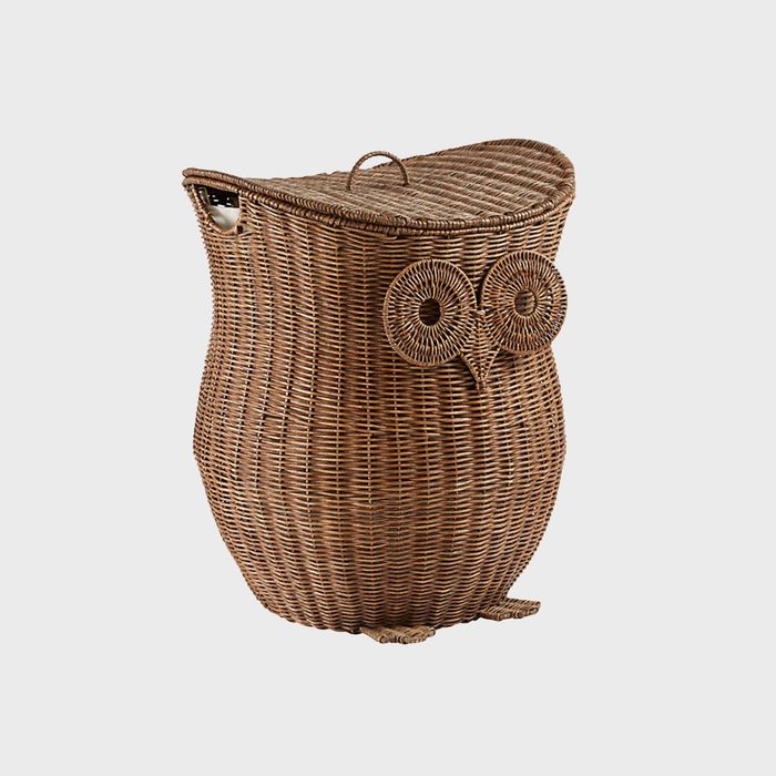 Crate And Kids Woven Owl Hamper 