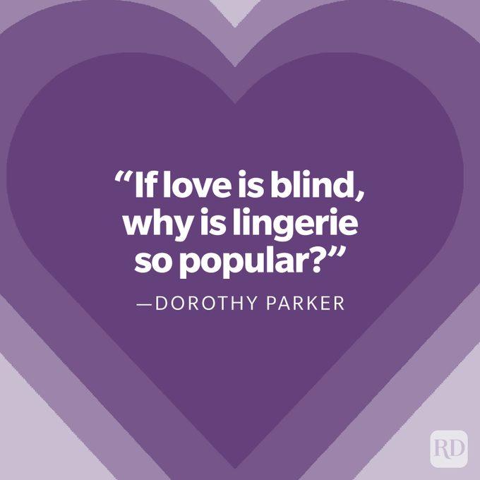 Dorothy Parker Funny Valentines Quote