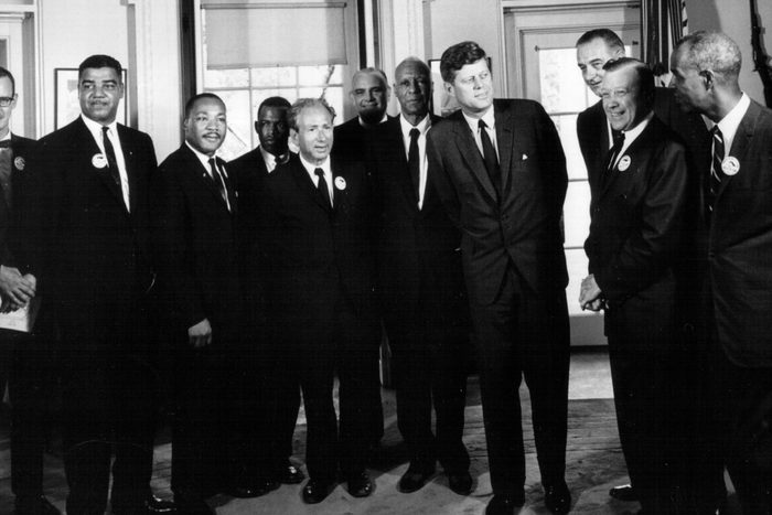President Kennedy Meets with Civil Rights Leaders