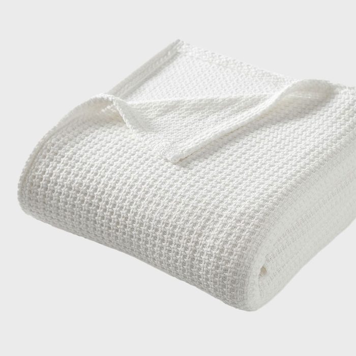 Pottery Barn SleepSmart™ Temperature Regulating Basketweave Blanket