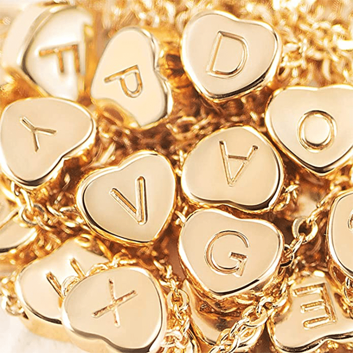 Tiny Gold Initial Heart Necklace Ecomm Via Amazon.com