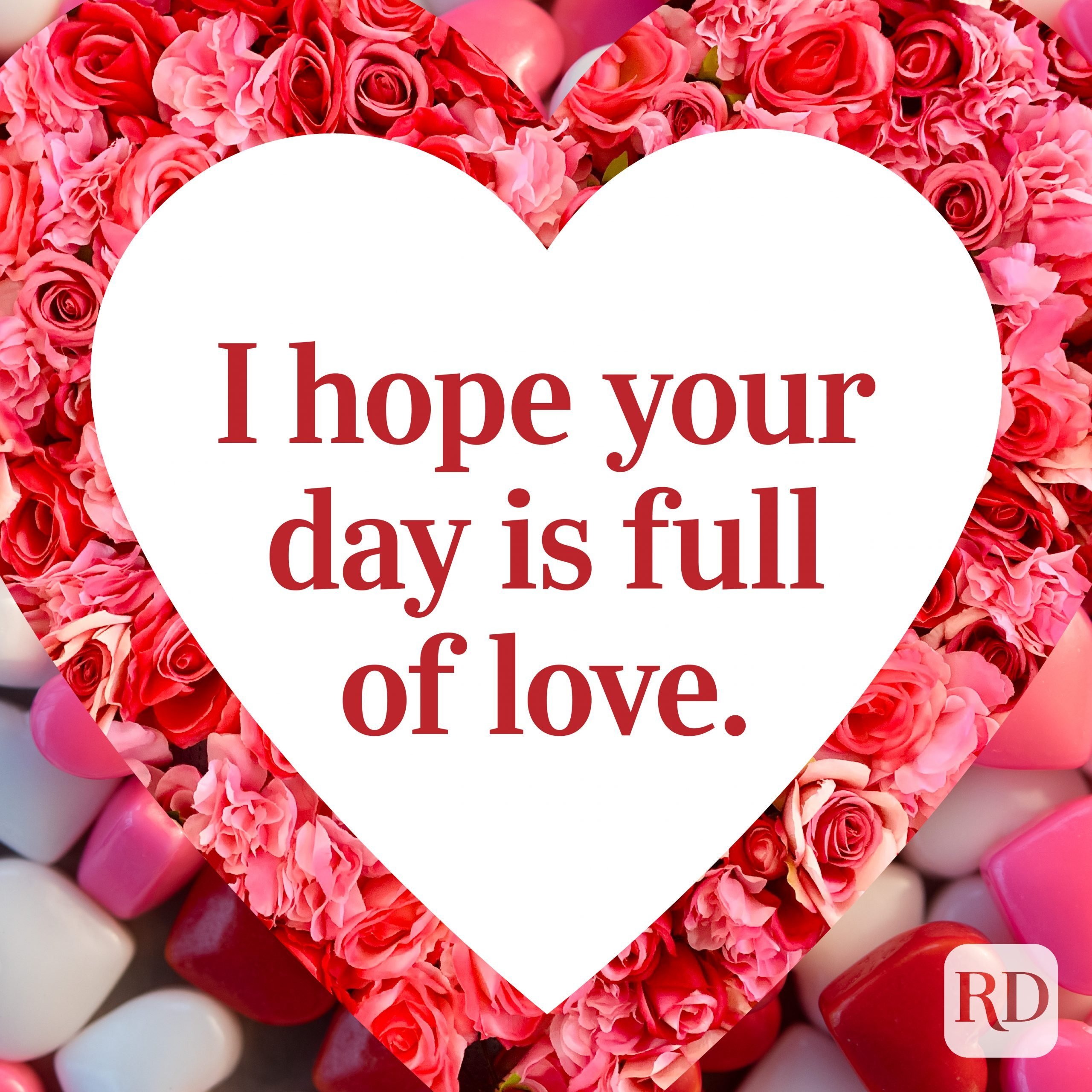 Valentines Day Greeting Card 'Valentine Wishes Love' 