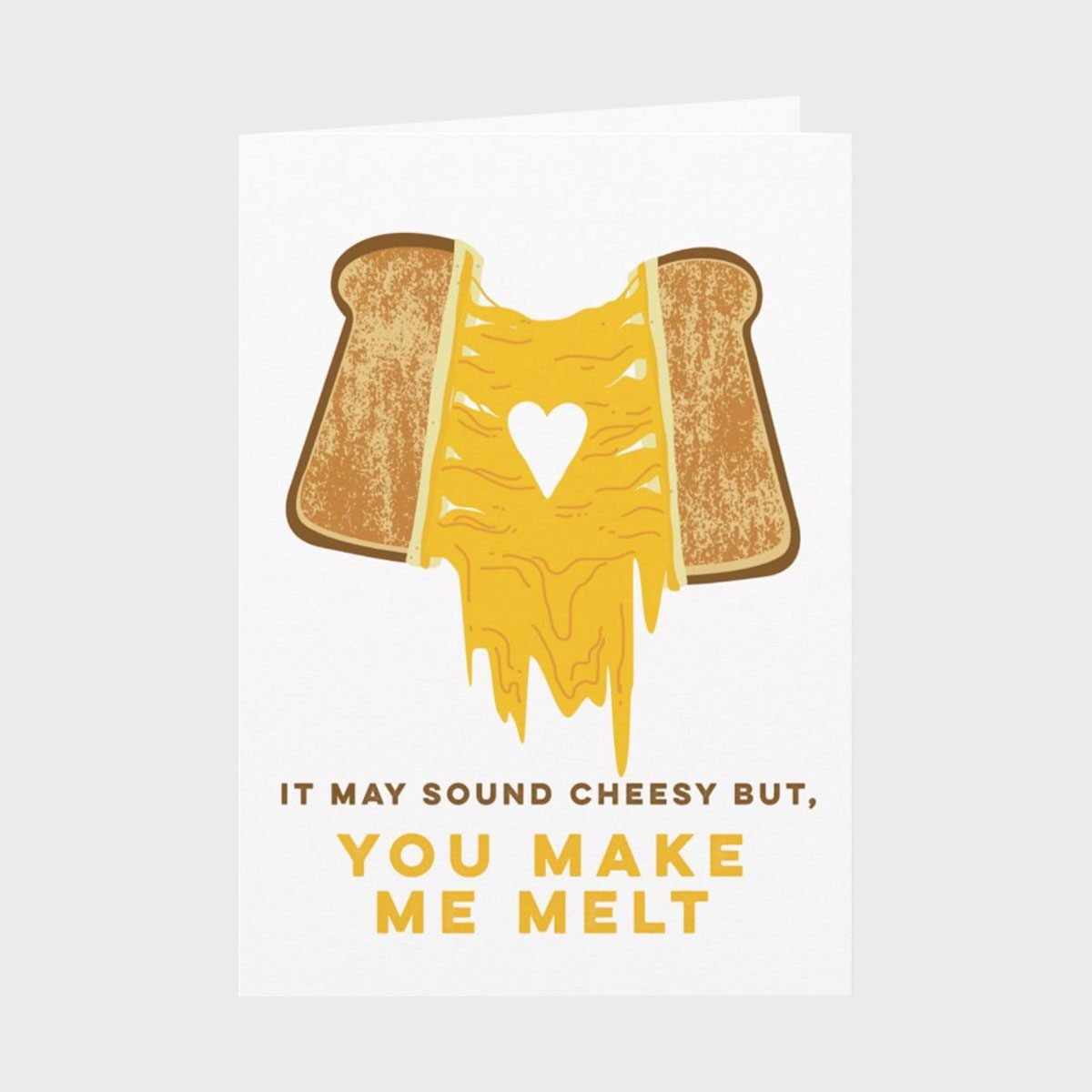 You Make Me Melt Valentines Day Card