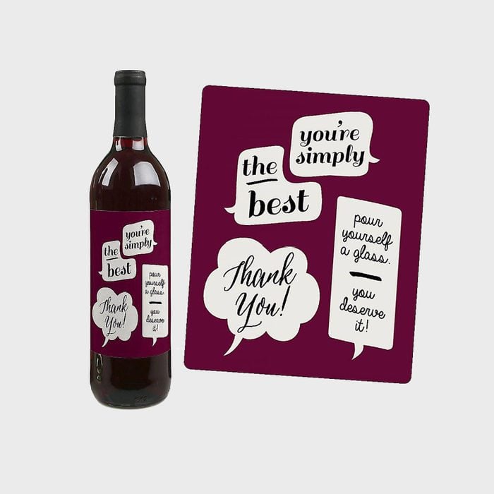 Big Dot Of Happiness Wine Bottle Label Stickers