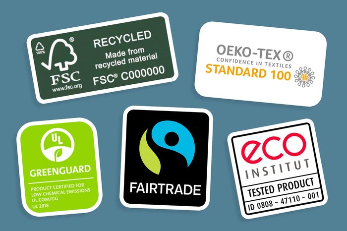 Green Certification Stickers