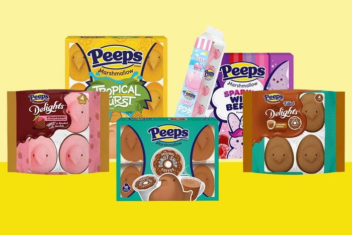 Assortment of brand new peeps products premiering in the spring