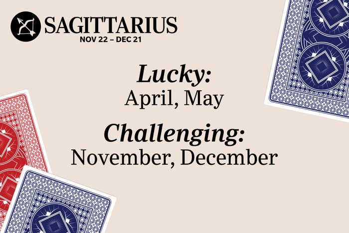 Sagittarius Lucky Months