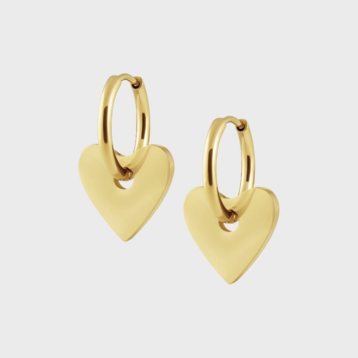 Sahira Jewelry Dee Heart Earrings