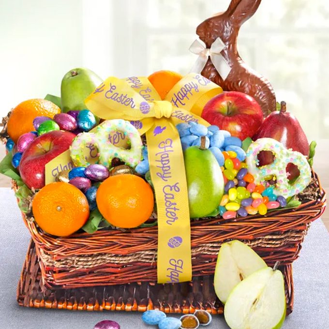 1 800 Flowers Easter Fruit & Treats Gift Basket