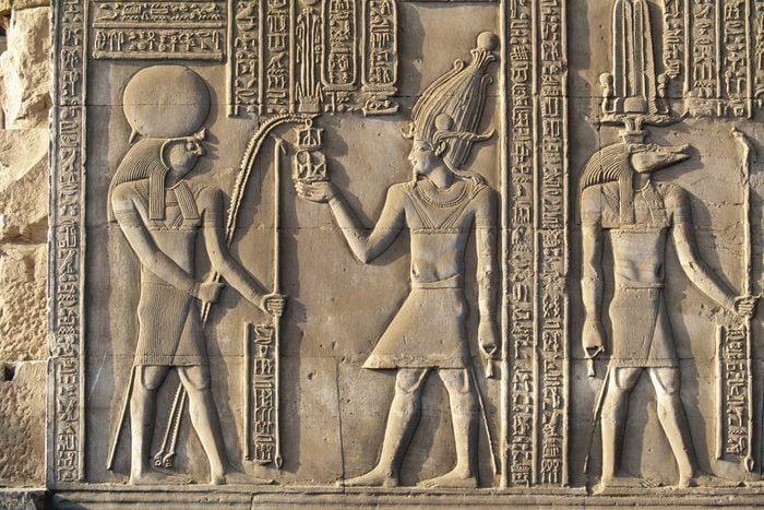 Relief Sculpture at Kom Ombo Temple