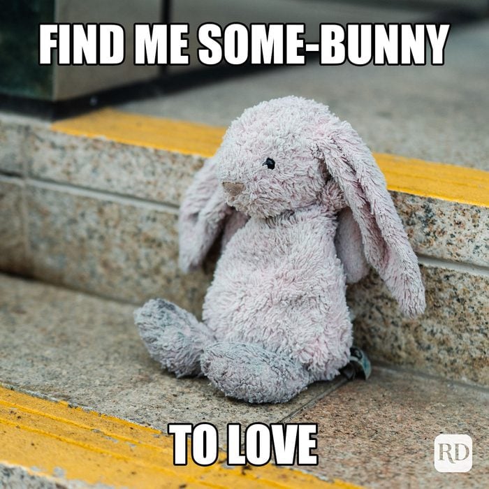 35 Hilarious Easter Memes That Will Make Any-Bunny Laugh Text: Find me some-bunny to love