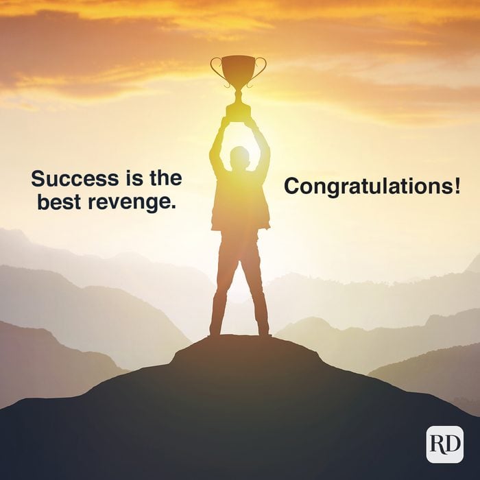 Success Is The Best Revenge Congratulations 1202740292