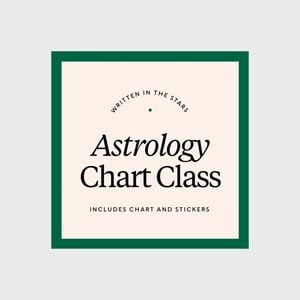 Written In The Stars Astrology Chart Class Ecomm Via Uncommongoods