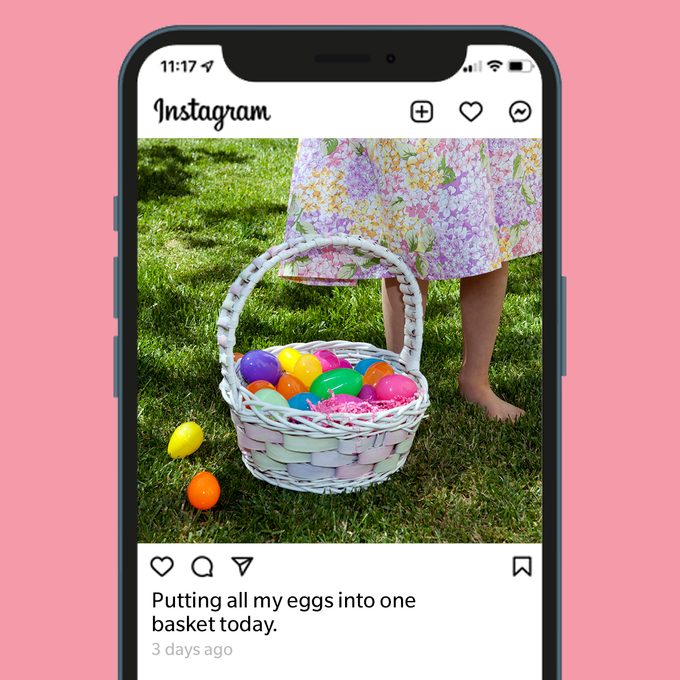 Funny Easter Instagram Caption