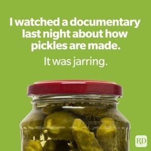 Jarring Documentary Pickle Joke