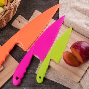 Jovitec 8 Pieces Plastic Kitchen Knife Set Ecomm Via Amazon.com