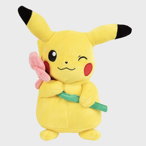 Pokemon Pikachu With Flower Plush Ecomm Via Amazon