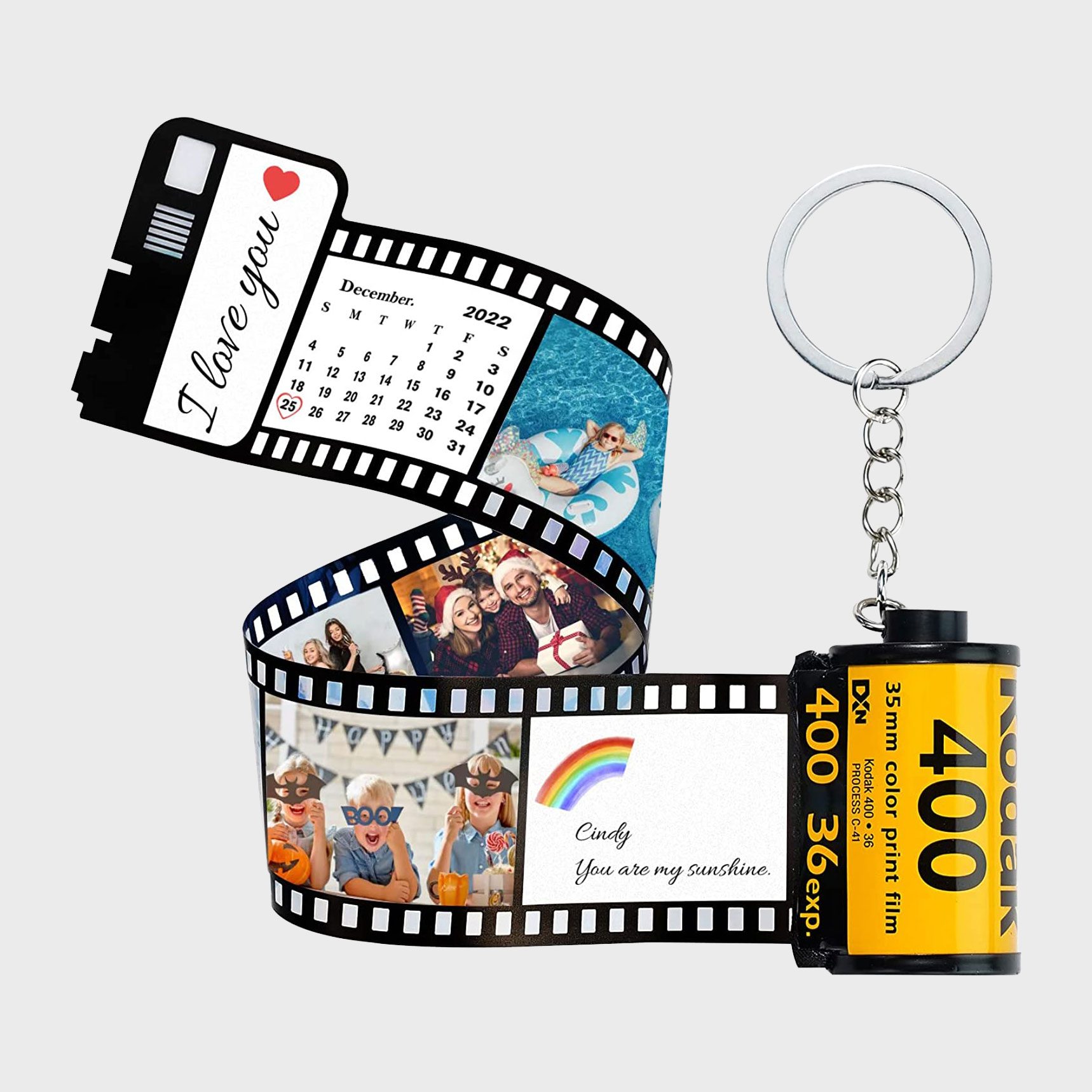 Film Roll Keychain Customized Keychain