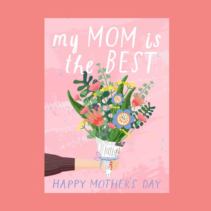 My Mom Is The Best Printable Card